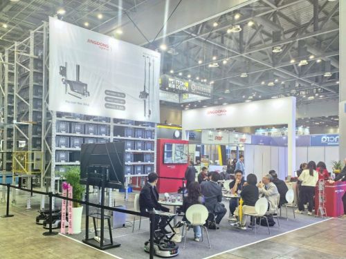 京東物流智狼出海 首次亮相韓國首爾物流倉儲展覽會korea mat