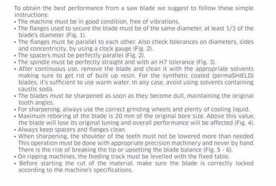 硬質(zhì)合金木工圓鋸片正確使用六點(diǎn)注意事項(xiàng)